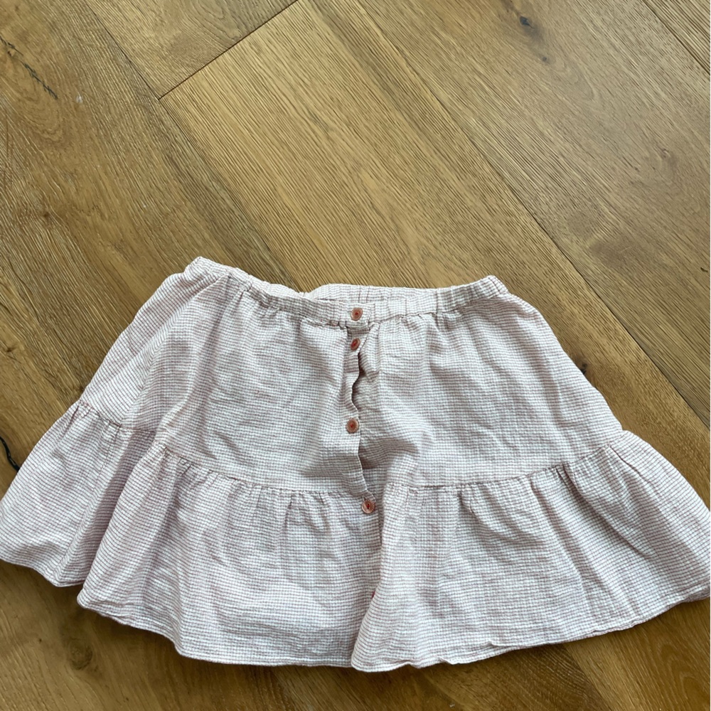 Emile et Ida check sparkle skirt